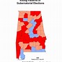 Image result for Alabama Senate Election Map