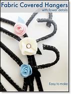 Image result for Vintage Fabric Covered Hangers