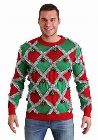 Image result for Ugly Christmas Sweatshirt For Men%2C Funny Xmas Pattern Clothing%2CPlus Size Sweater%2CRound Neck Pullover%2CCasual Tops