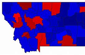 Image result for Montana Election Map 2016