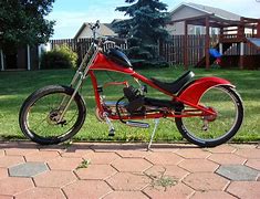Image result for Motorized Chopper Bicycles