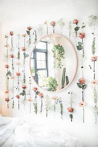 Image result for DIY Flower Wall
