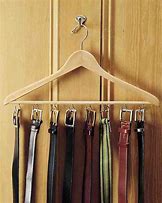 Image result for Wooden Belt Hanger