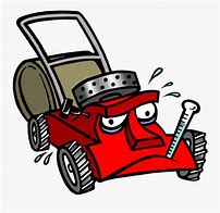 Image result for Cartoon Lawn Mower Service
