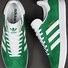 Image result for Adidas Beige and Green Shoes