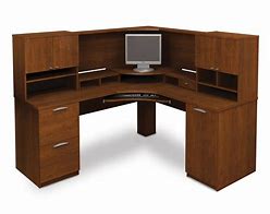 Image result for Corner Desk Hutch