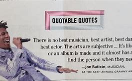 Image result for Jon Batiste Quotes