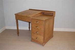 Image result for Antique Pine Desk