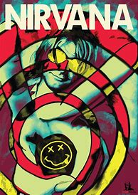 Image result for rock posters nirvana