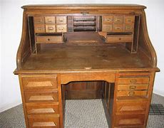 Image result for Antique Computer Desk