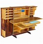 Image result for Hideaway Computer Desk Armoire