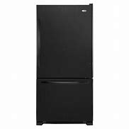 Image result for White Refrigerators Bottom Freezer No Door Dispenser with Ice Maker