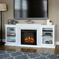 Image result for Duraflame Electric Fireplace TV Stand