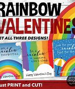 Image result for Rainbow Valentine's Day