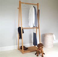 Image result for Wooden Clothes Rail