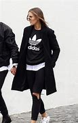 Image result for Adidas Superstar Black Outfit