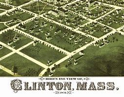 Image result for Clinton MA On Map