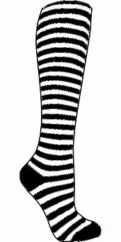 Image result for Red and Black Striped Socks with Nike Slides On