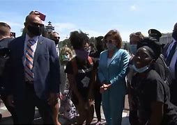 Image result for Protesters at Nancy Pelosi Home