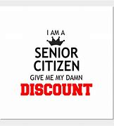 Image result for Senior Citizen Discount Art