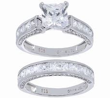 Image result for Diamonique Pave Bar Post Earrings, Sterling Silver - QVC.Com