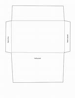 Image result for 5 X 7 Envelope Template Free
