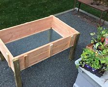 Image result for Elevated Garden Planter Box