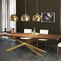 Image result for modern dining table wood