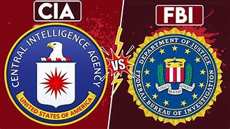 Image result for FBI Vs. CIA Logos