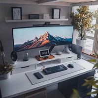 Image result for Work Desk Setup