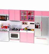 Image result for Dark Cabinets with White Appliances