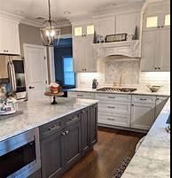 Image result for Two Tone Painted Kitchen Cabinet Ideas