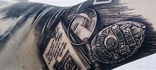 Image result for Law Enforcement Tattoo Designs Styles