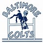 Image result for Baltimore Colts Logo Black and White