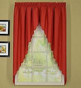 Image result for Brown Curtains and Valances Swag