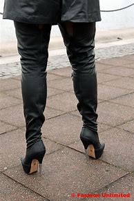 Image result for Outrageous Thigh High Boots