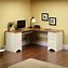 Image result for Wooden Corner Desk Office Furniture