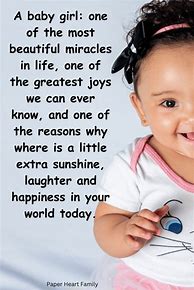 Image result for Having a Baby Girl Quotes