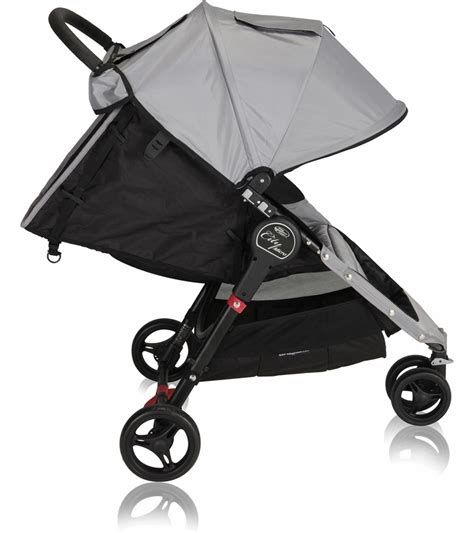 Baby Jogger City Micro Single Stroller in Grey / Black