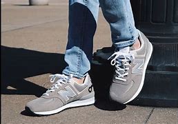 Image result for New Balance 574 On Foot
