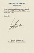 Image result for Biden Signature