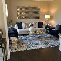 Image result for Blue and Gold Living Room Designs