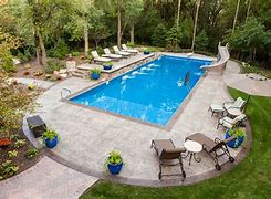 Image result for Pool Deck Ideas for Inground Pools