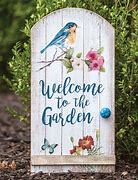 Image result for Garden Welcome Sign
