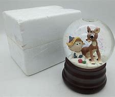 Image result for Music Box: Rudolph The Red-Nosed Reindeer Music Box By The Bradford Exchange
