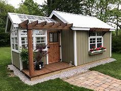 Image result for Outdoor Shed Landscaping