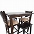 Image result for 2 Chair Pub Table Sets