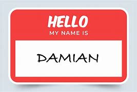 Image result for The Name Damian