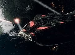 Image result for Battlestar Galactica Epic Space Battle