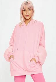 Image result for oversized black and pink hoodie